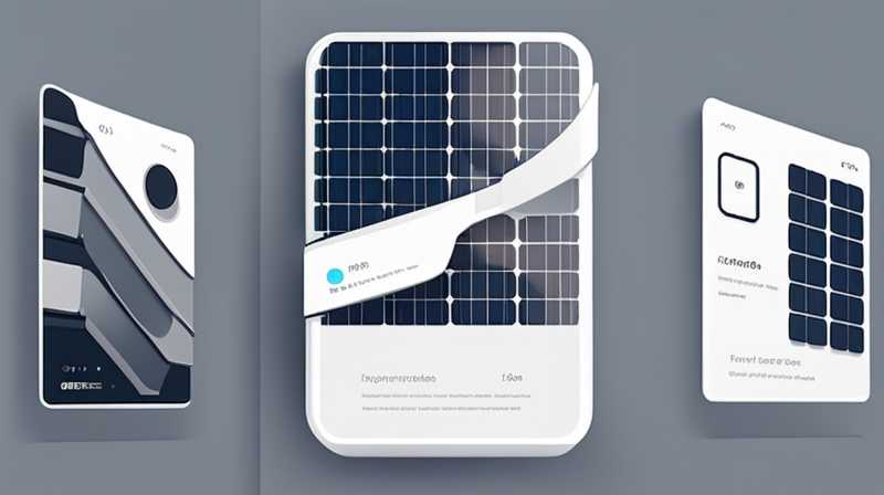 What does a solar mount look like?