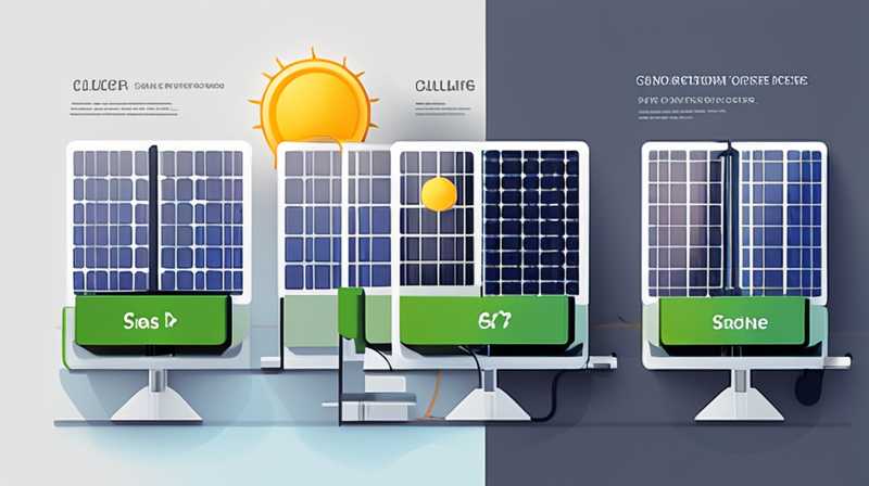 What are the components for producing solar panels?