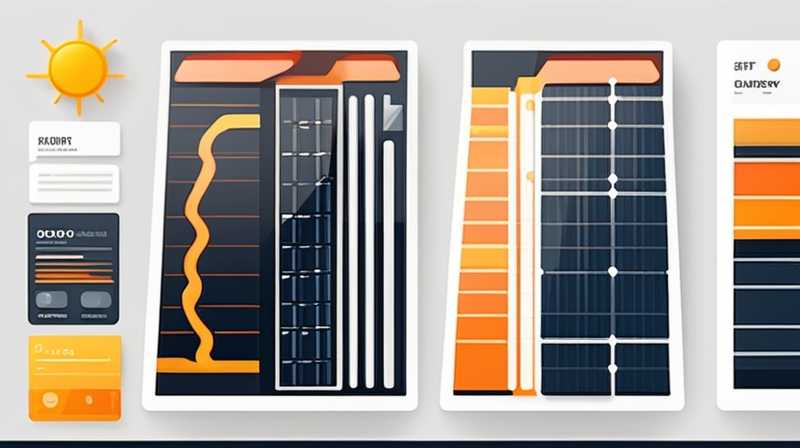 How to see solar energy charging