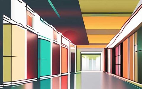 How to dismantle the long solar light on the hallway column