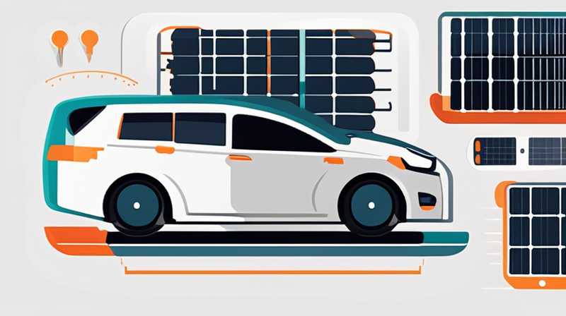 How long does the car solar power generation last?