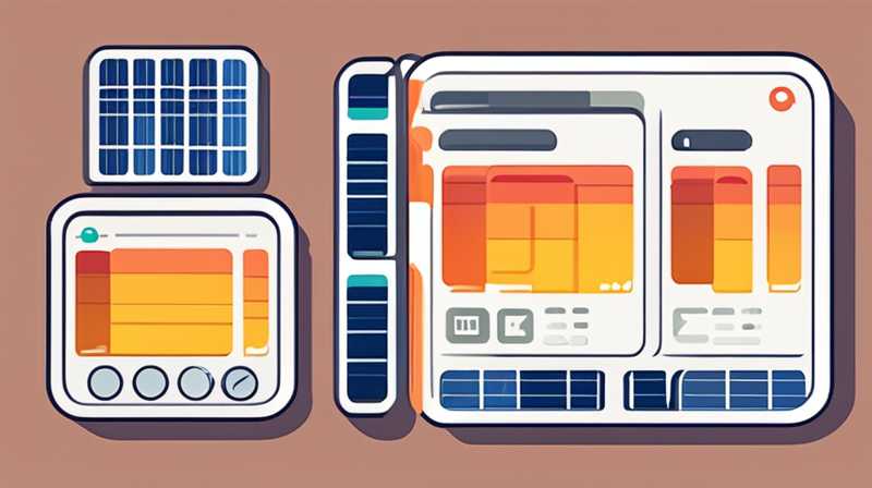 How to check if the solar panels have power?