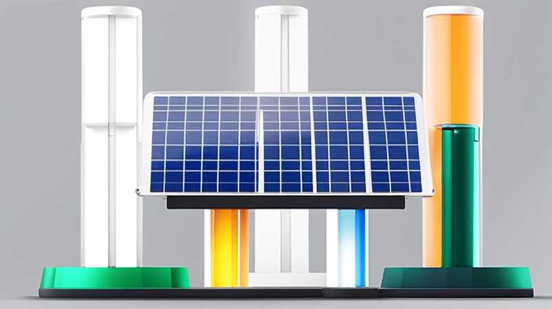 How long is the warranty for solar column lights?