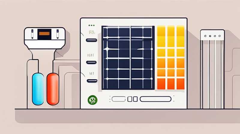 How to connect light strip to solar power source