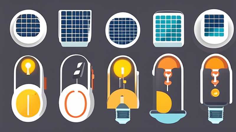 How much electricity does a solar light use per hour