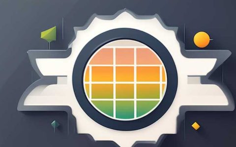 What does the solar panel logo mean?