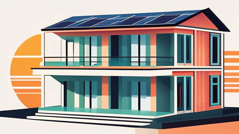 How to dismantle the solar balcony of an old house