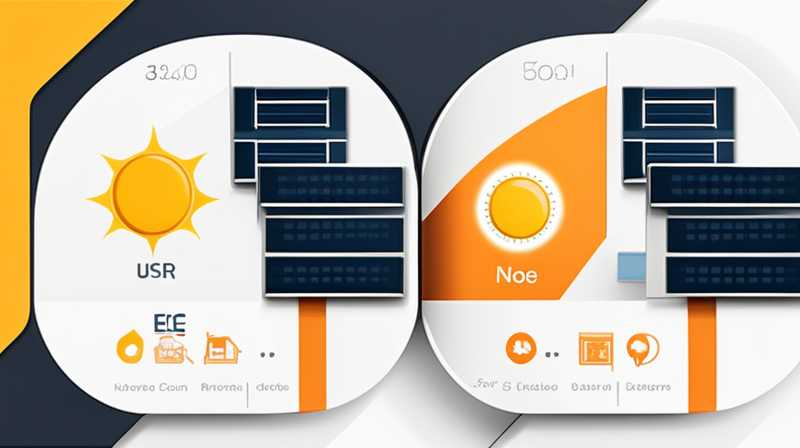 What does solar energy display ec mean