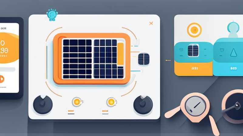 How to use solar energy to charge the first floor