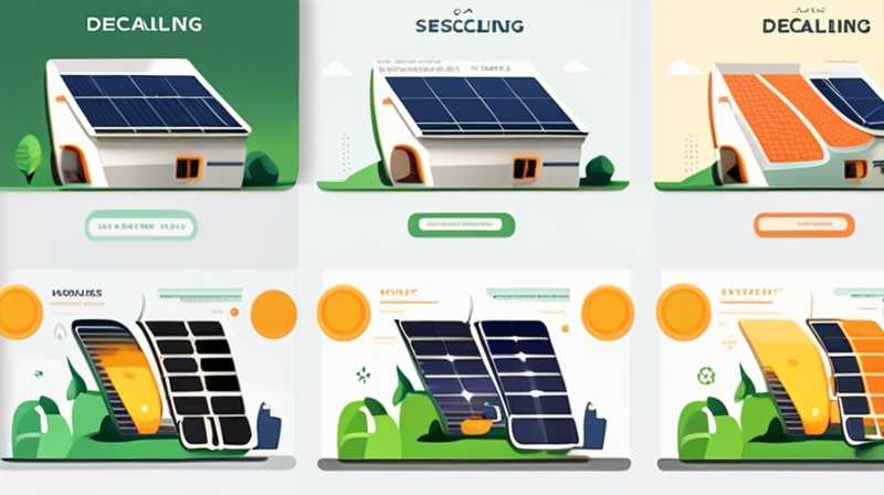 What is solar descaling technology?