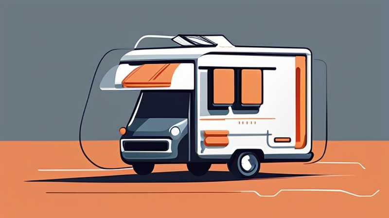 How long does it take to fully charge the solar panels on a motorhome?