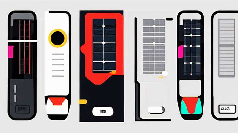 How to measure the solar lamp body