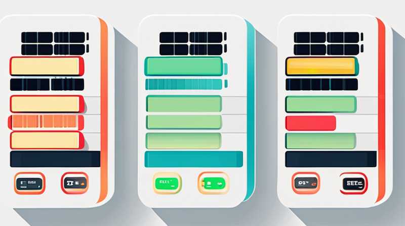 How to connect four batteries with solar energy