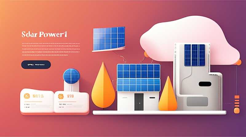 What is solar power produced from?