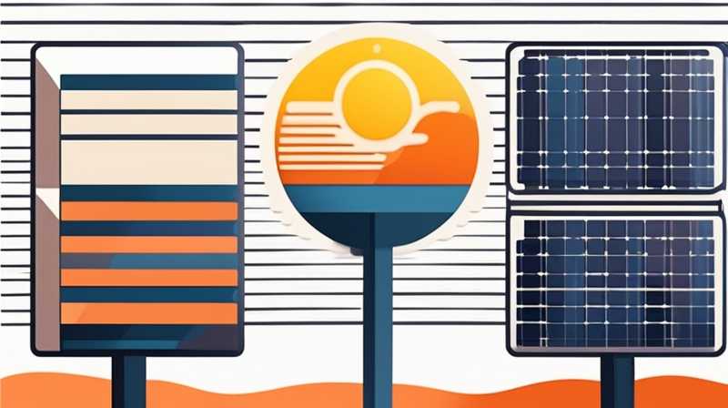 How about one-to-five solar panels