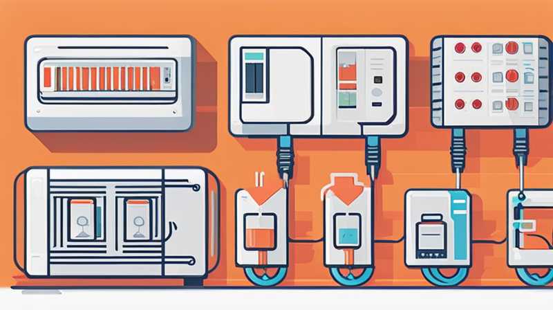 Cómo cablear un contactor de CC de almacenamiento de energía