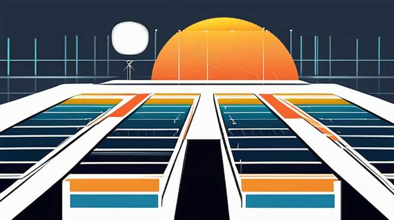 How to connect the four wires of solar panels