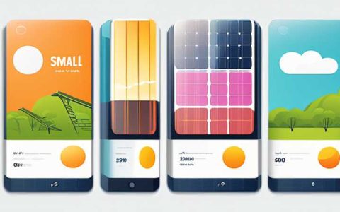 What are the small solar products?