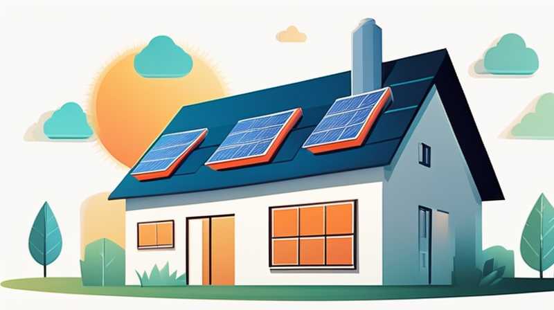 How to install solar energy in earth house