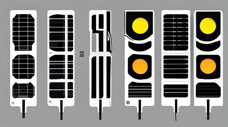 How to disassemble the power panel of a solar light