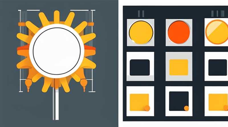 How to eliminate solar fault lights