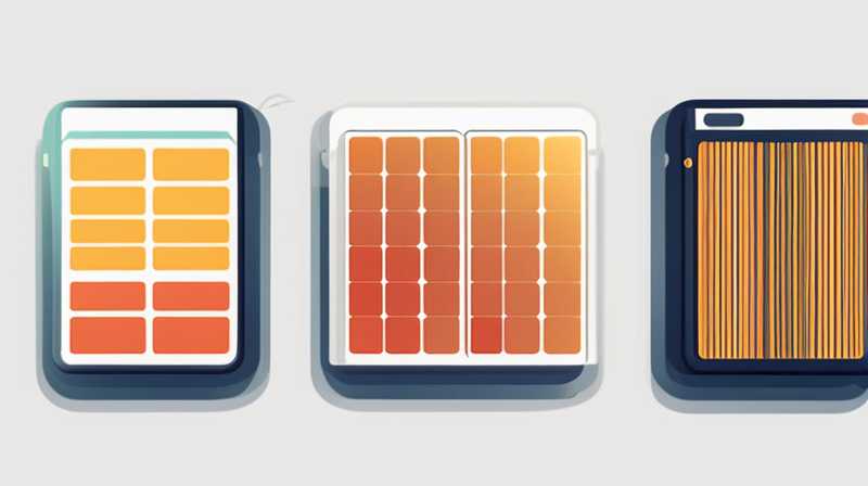 How to match solar panels in energy storage system