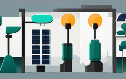 What kind of street light can be assembled with solar panels?