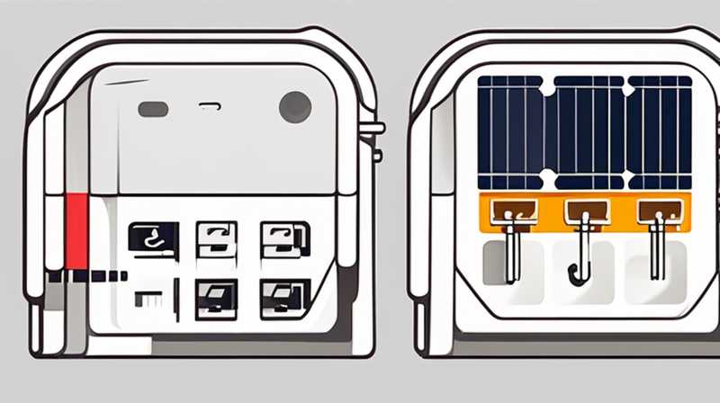 How to disassemble the solar charging connector