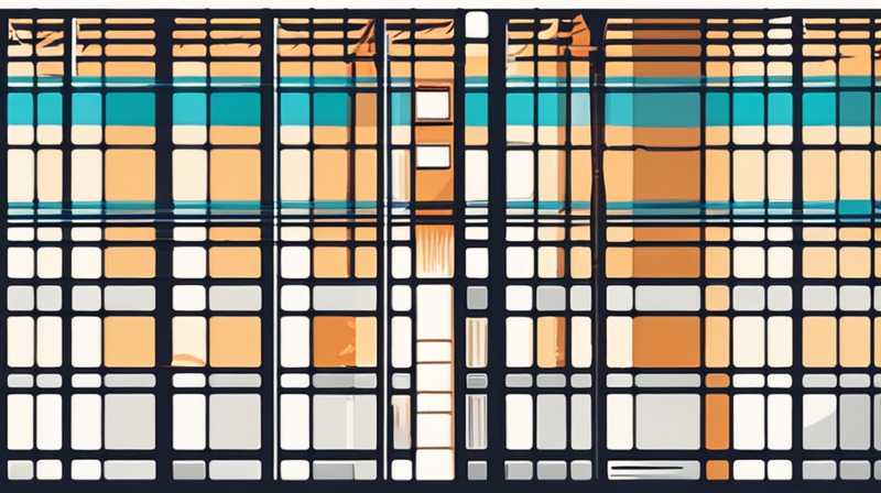 How many lines are there in one square meter of solar panels?