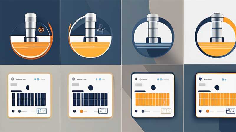 How to install a live valve with solar energy