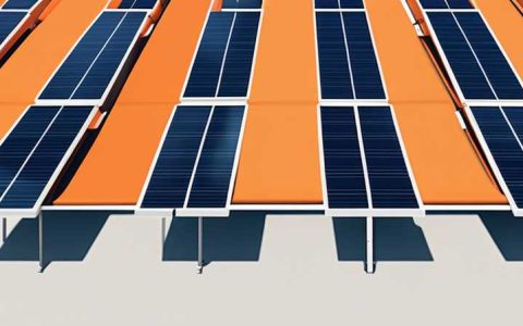How to place the slope of roof solar panels