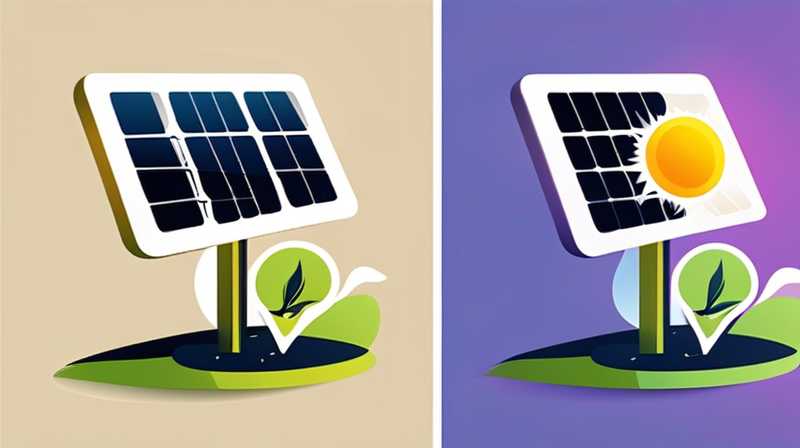 What does solar energy icon mean