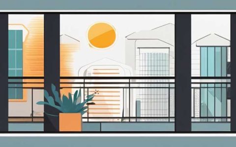 How to use solar protection film on balcony