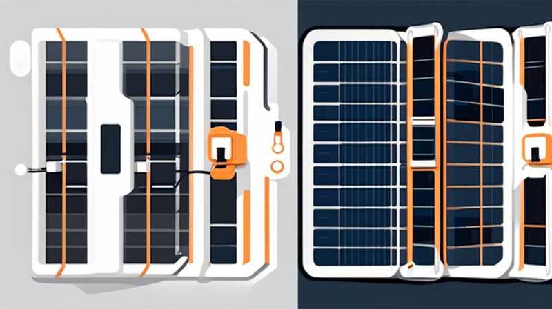 Why does solar power have two plugs?