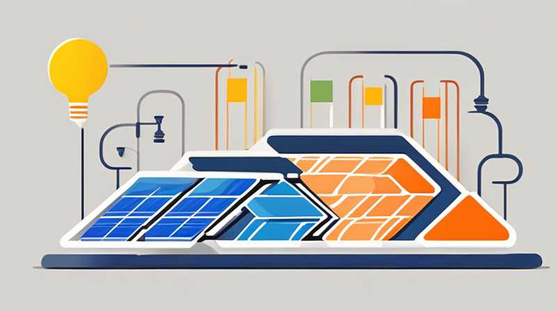 How many watts of light bulb can a solar panel make?