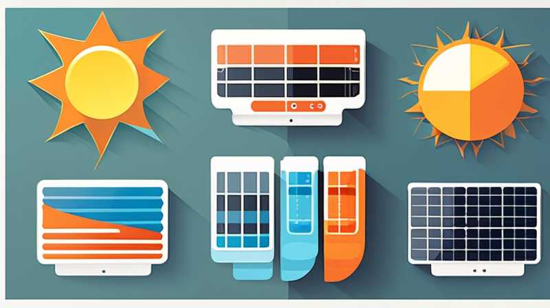 What is the power density of solar energy?