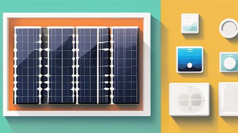 What should I pay attention to when installing wall-mounted solar panels?