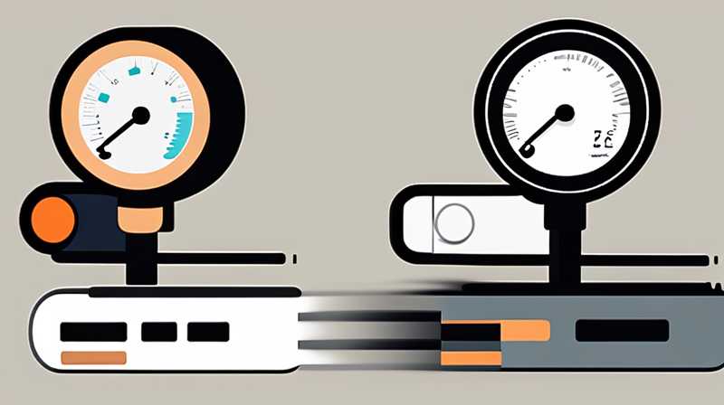 How to disassemble a solar tire pressure gauge