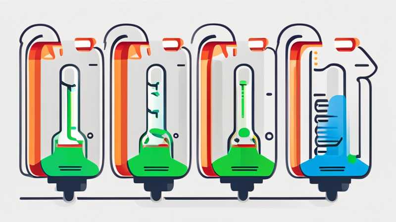 ¿Cuál es la proporción de almacenamiento de energía en energía nueva?