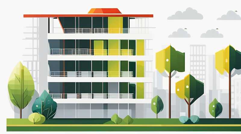 How to decorate high-rise balcony solar energy