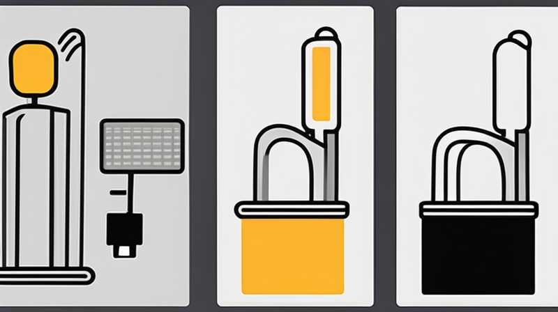 What is the function of the USB in the solar light