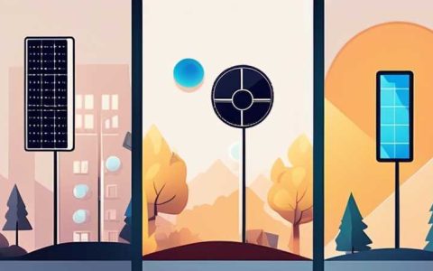 How to install solar panel lights on poles