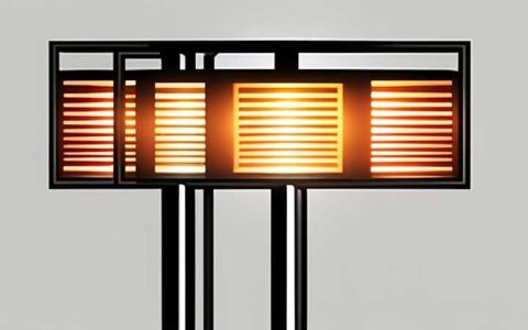 How many volts does the solar post light have?