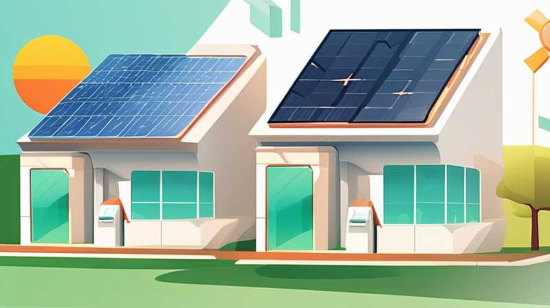 How to save energy with solar panels on buildings