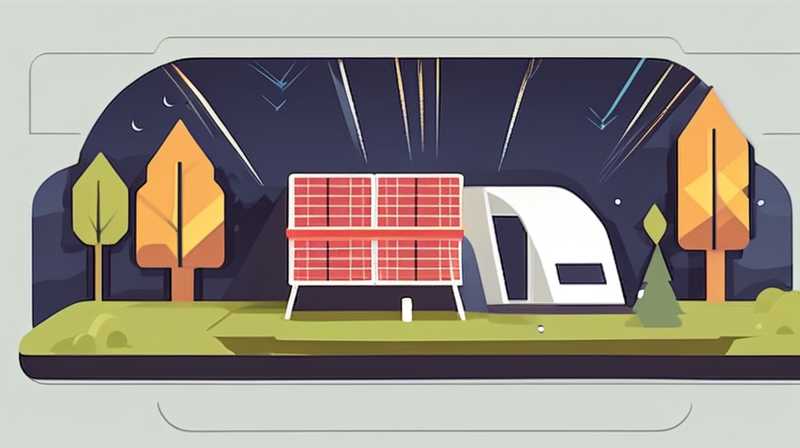 How many volts are camping solar panels