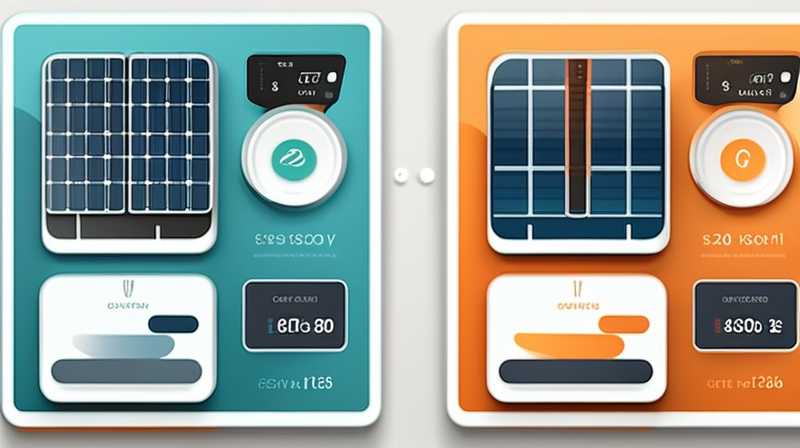 How much electricity does solar power use per night?