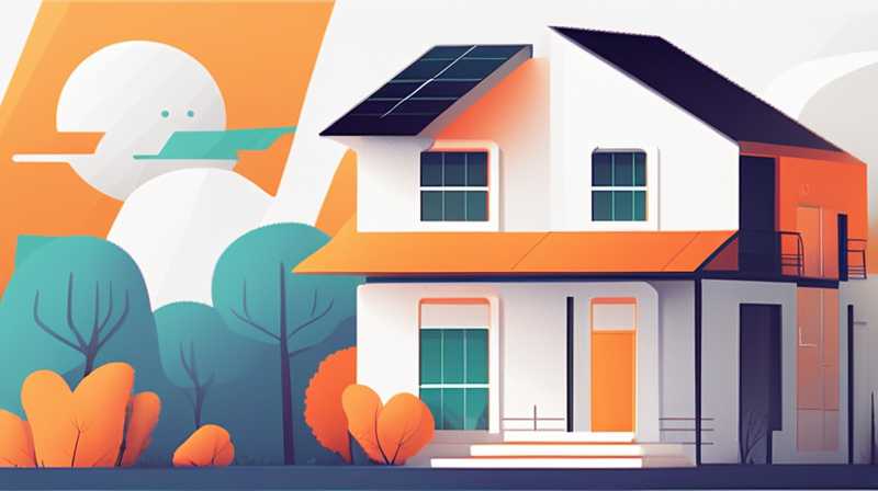 How to charge the house with solar energy?