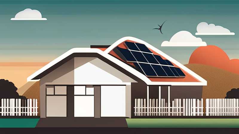 What kind of solar energy should be installed in a bungalow