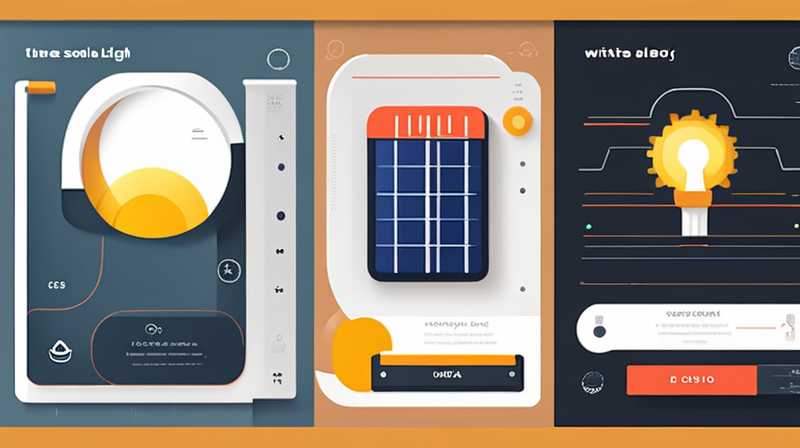 How to use solar light wiring diagram