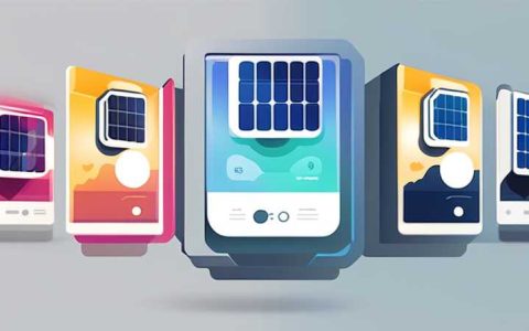 How to install solar lights facing south